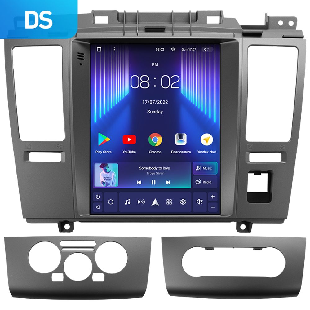 Магнитола для Nissan Tiida C11 2004-2013 - Teyes TPRO 2 экран 9.7" в стиле "Тесла" на Android 10, ТОП процессор, 4G SIM-слот