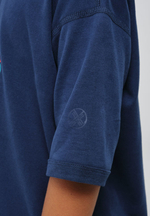 Футболка детская оверсайз KOK BORI DARK BLUE