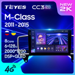 Teyes CC3 2K 9"для Mercedes-Benz M-Class 2011-2015