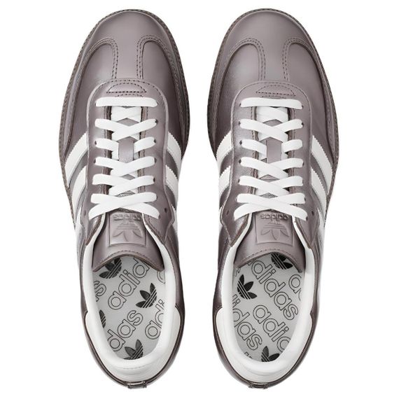 Кроссовки adidas originals SAMBA OG для скейтборда Низкие темно-черно-белые/Неритово-белые Унисекс