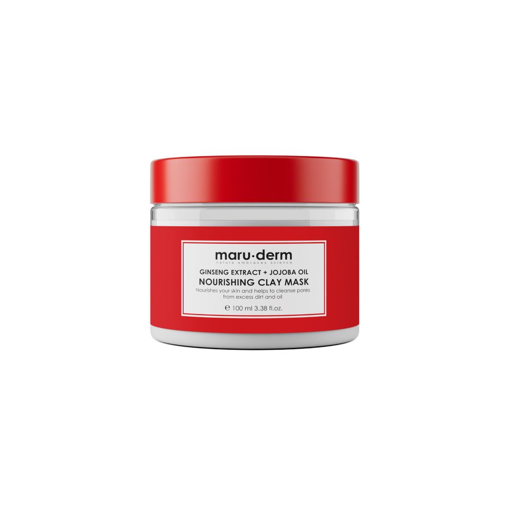 Maruderm, Глиняная маска Ginseng Extract + Jojoba Oil Nourishing Mask, 100 мл, шт