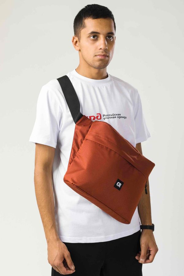 Сумка поясная Codered Big
Bag 2 600 ml Кирпичный Соты
 Оксфорд - фото 3