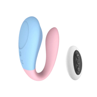 Вибратор для пар Insane Luna (Пульт ДУ, 8 режимов)