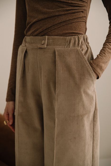 БРЮКИ МИРИ ПЕСОЧНЫЙ