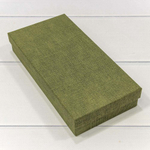 Коробка Ювелирная 24х12х4 см (Зеленый)