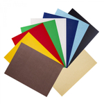 Бумага цветная Alingar, А4, бархатная, самоклеящаяся, 8 листов, 8 цветов, папка конгрев, глитер с европодвесом