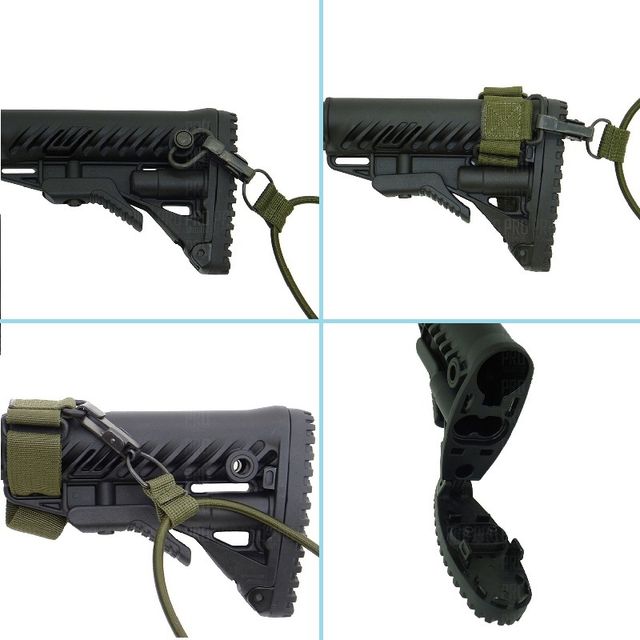 Приклад пластиковый АК-74М, Fab Defense
