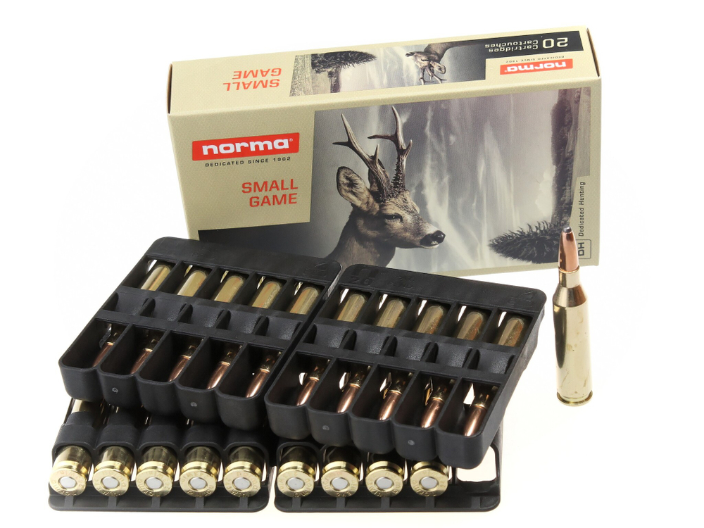 Патрон .243 Win Norma 3,8гр V-Max, коробка 20 шт.