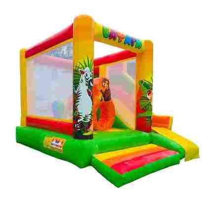 Коммерческий надувной батут «Чудо-сафари мини», 4*3,5*2,8 м