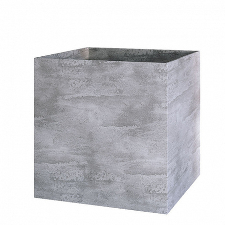 Кашпо CUBE CONCRETE GREY LIGHT 100x100x100