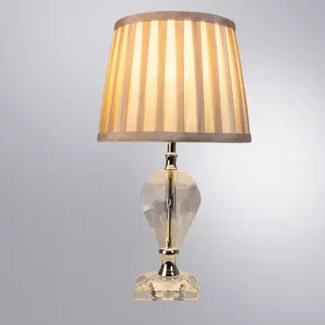 Настольная лампа 1*E14 A4024LT-1CC хром/серый Capella Arte Lamp
