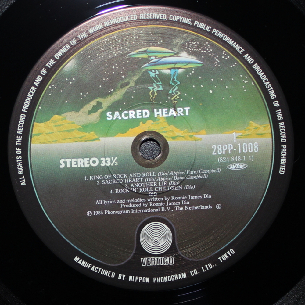 Dio / Sacred Heart (LP)