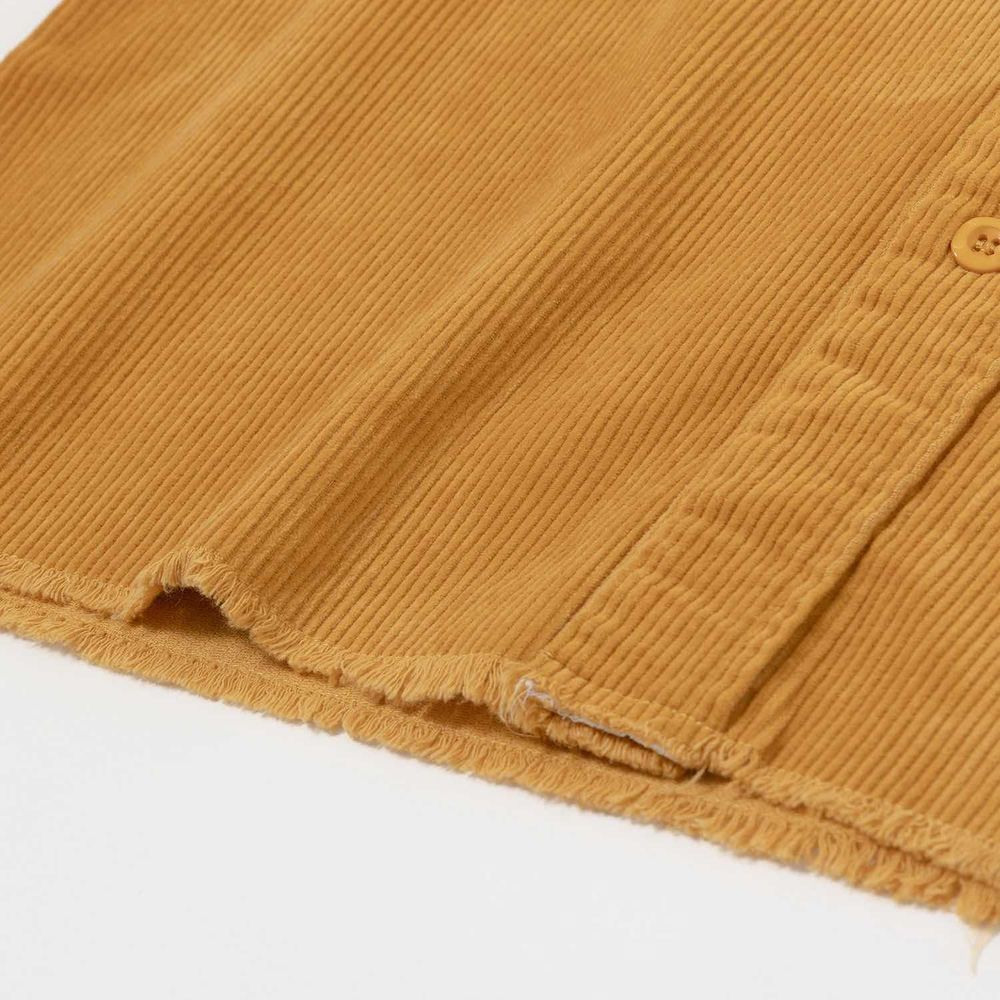 Рубашка YMKASHIX Velvet Leisure Горчичная