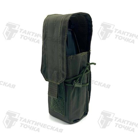 Подсумок АК двойной закрытый олива ZTAC