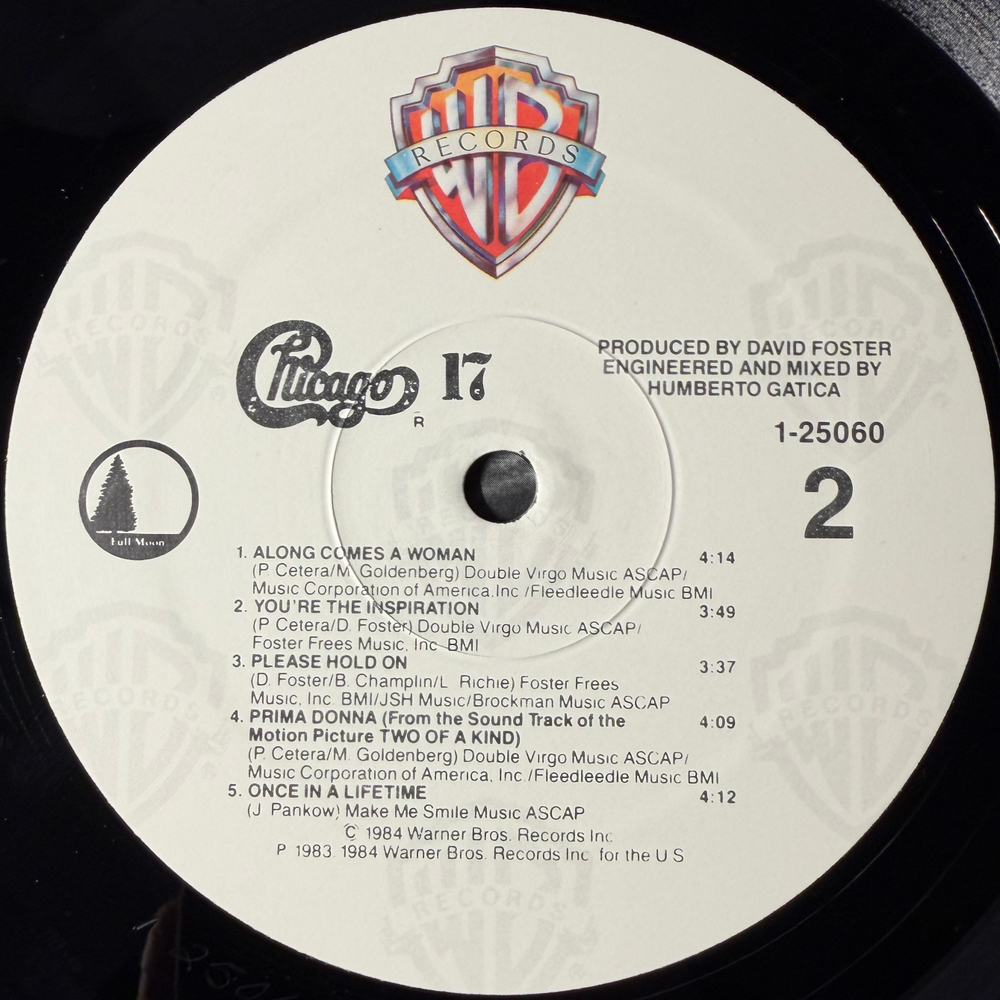 Chicago ‎– Chicago 17 (США 1984г.)