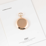 Золотые карманные часы IWC (International Watch CO.)