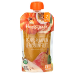 Happy Family Organics, Органическое детское питание, этап 2, от компании Clearly Crafted, для детей от 6 месяцев, груши, тыква и маракуйя, 113 г (4,0 унции)