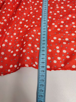 Шарф в горох