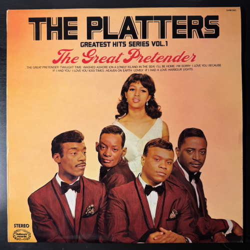 The Platters ‎– The Great Pretender (Англия 1974г.)