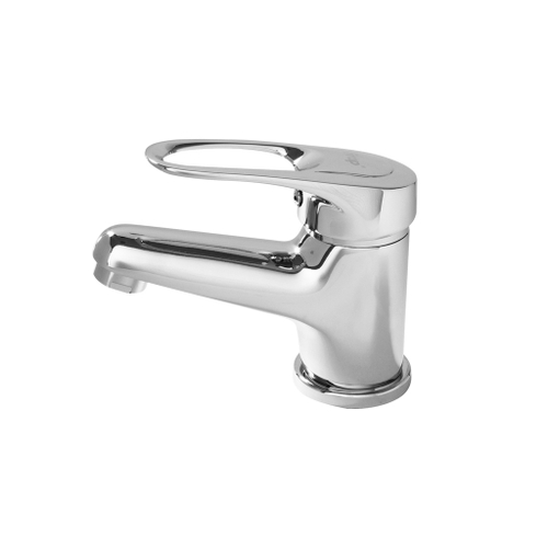 Смеситель для раковины 40к F1028-B FRAP (литой, п/шпильку, хром, силумин)