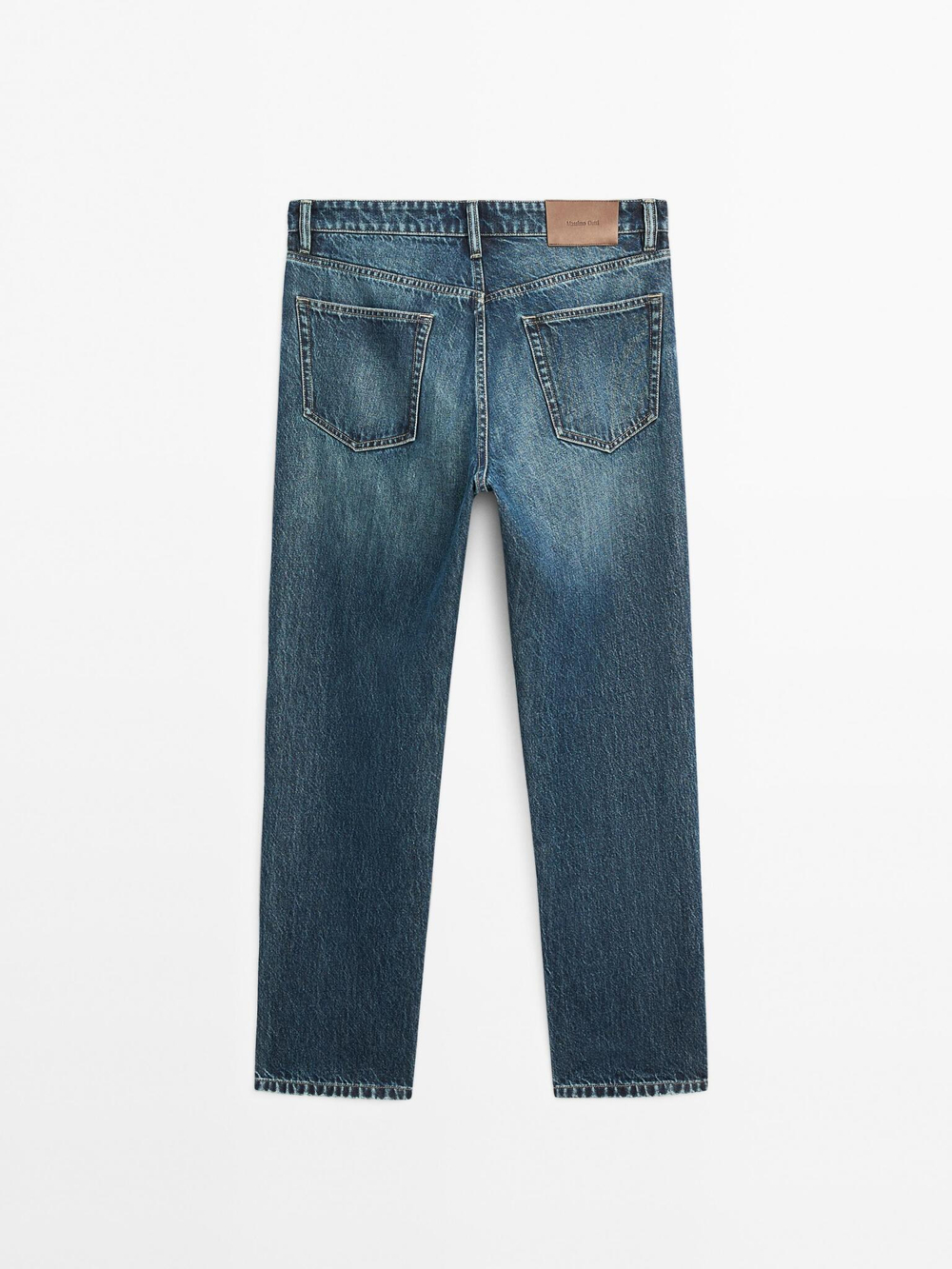 Massimo Dutti Зауженные джинсы, синий