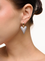 Серьги "Elongate Shine" Bicolor на швензе амур