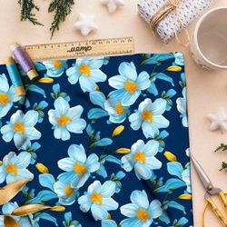 Ткань премиум дюспо мелодичные штрихи природы