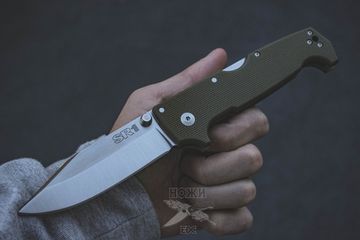 Складной нож Cold Steel 62L SR1 c клинком из стали CPM-S35VN, рукоять G10