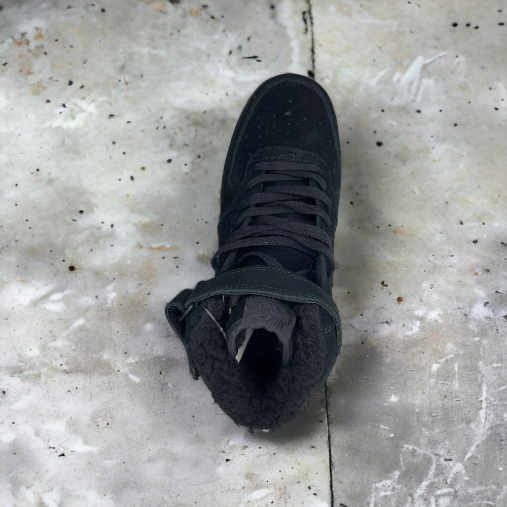 Nike Air Force Mid Winter • Black