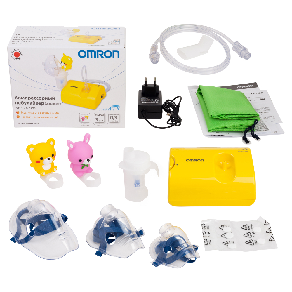 Небулайзер-ингалятор компрессорный OMRON CompAIR C24 Kids Детский