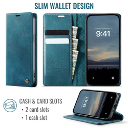 Чехол-книжка CaseMe RFiD iPhone 12/12 Pro