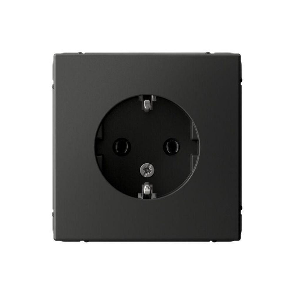 Розетка ArtGallery 16А с заземл. механизм базальт SE GAL001443