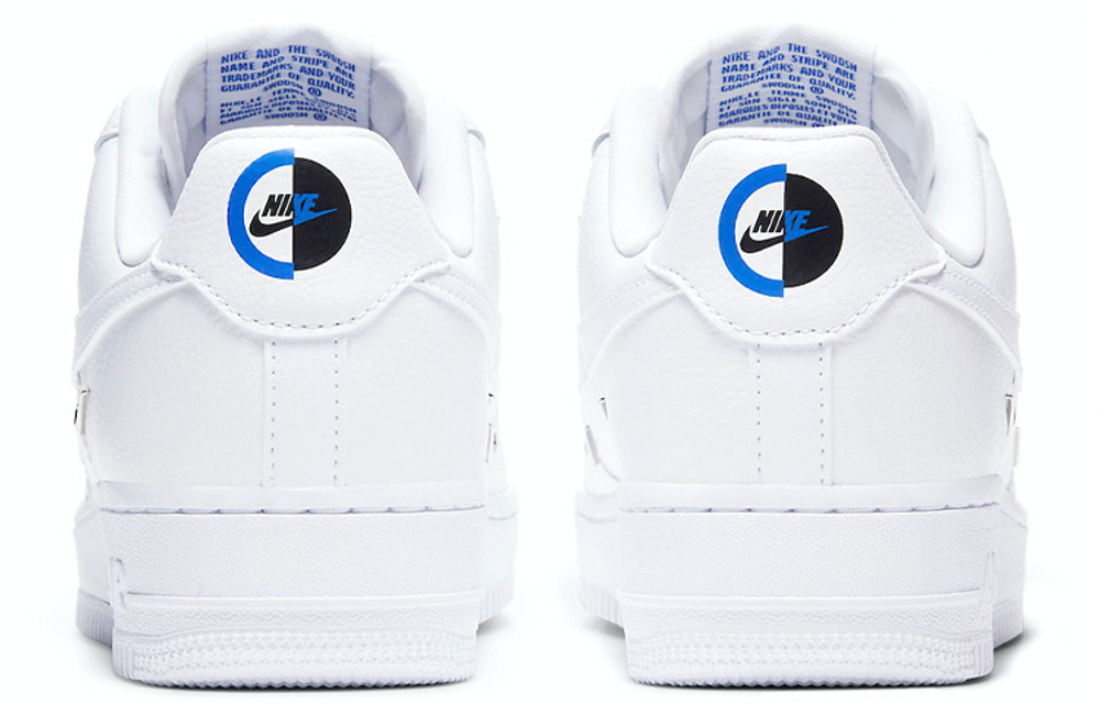 Кроссовки Nike Air Force 1 07 Lx "Chrome Luxe" (Женская размерная сетка)