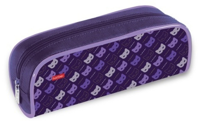 Пенал Hatber 210х80х40мм на молнии мягкий-Разгадай меня-  в индив.упак.