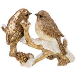 ФИГУРКА "ПТИЧКИ" 11*6*9 СМ. (КОР=48ШТ.)