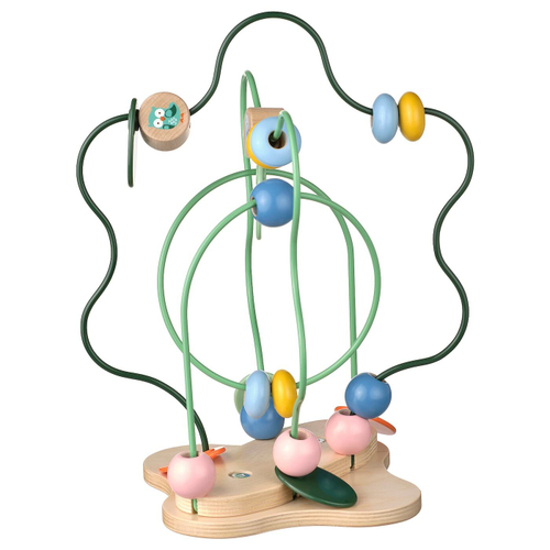 Развивающая игра для детей лабиринт IKEA UPPSTA (УППСТО), Разноцветный, 29х24х34 см