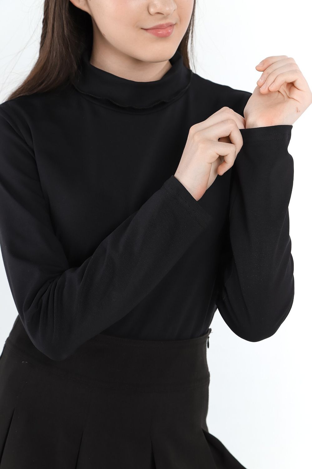 Джемпер для девочки Скул-3 Виотекс ЧЁРНЫЙ