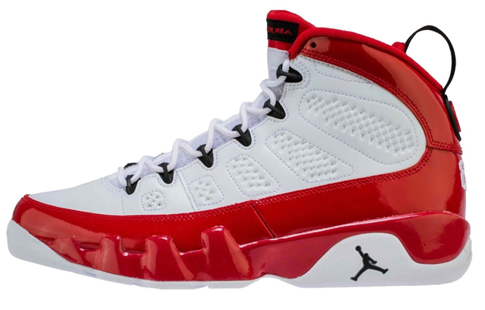 Jordan 9 Retro White Gym Red