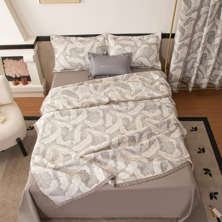 Комплект постельного белья Сатин Aurora Veil/Вуаль Авроры с Покрывалом AV008