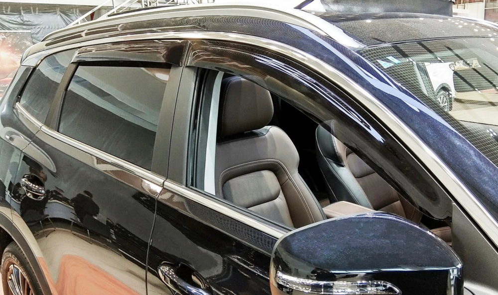 Дефлекторы боковых окон SIM для Chery Tiggo 8 (2021-) арт.SCRTIG82132