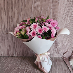 Букет "Розовое золото"