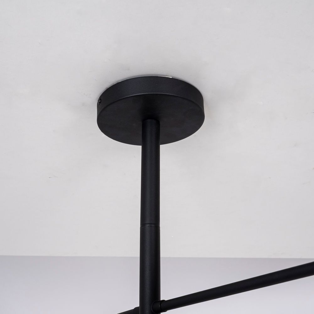 Люстра на штанге GODA Black