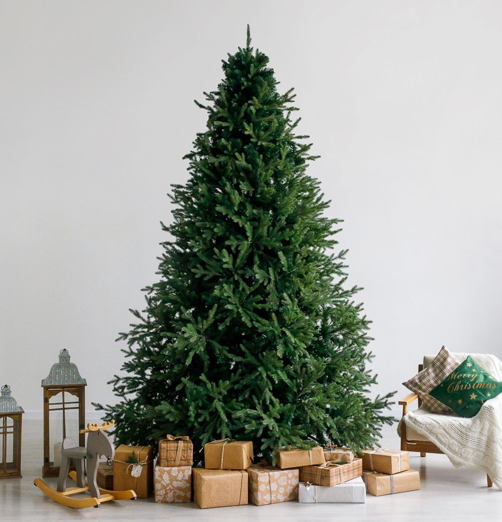 Большая елка «Финская» (Литая+пвх) 3 м