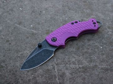 Складной нож KERSHAW Shuffle 8700PURBW c клинком из стали 8Cr13MoV, рукоять GRN