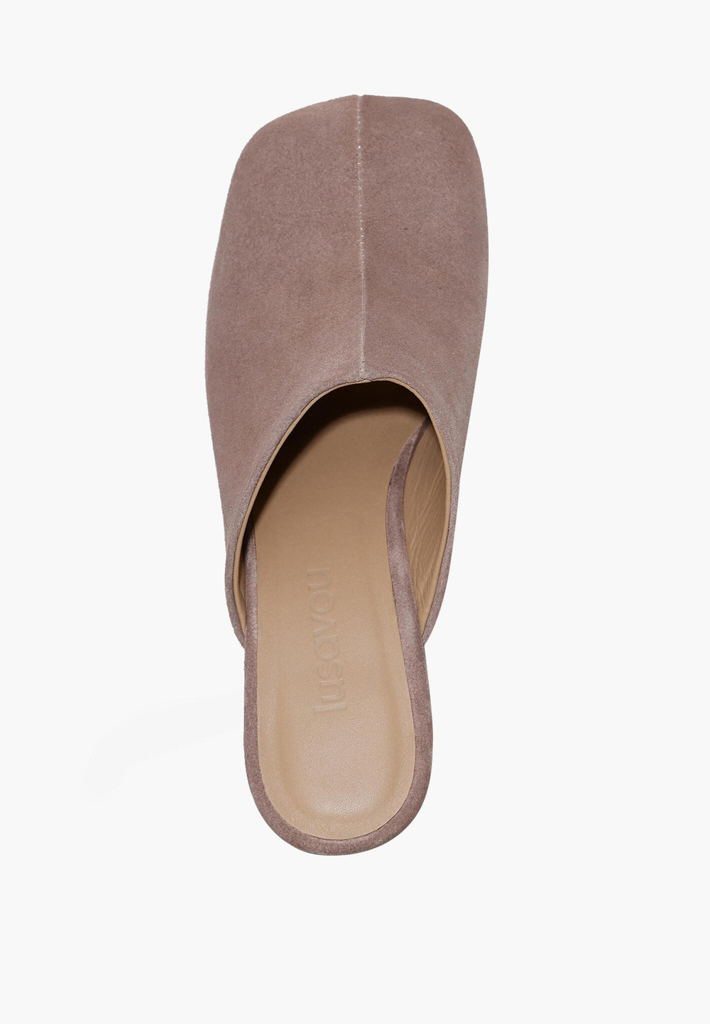 Мюли // Gloria // Cashmere // Suede