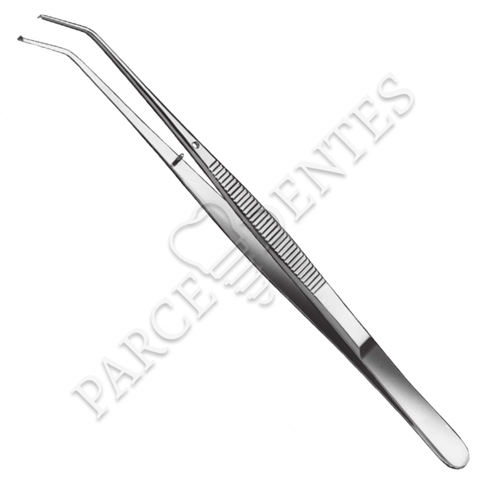 Хирургический пинцет SEMKEN изогнутый