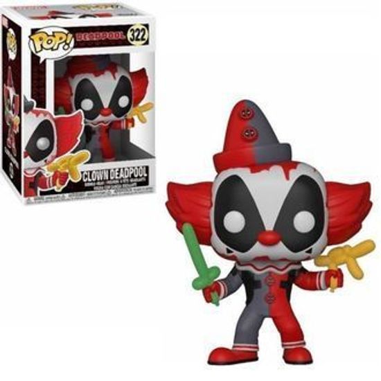 Фигурка Funko POP! Bobble: Marvel: Deadpool Playtime: Deadpool Clown 31120