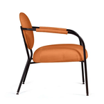 Лаунж кресло EGO, велюр терракот