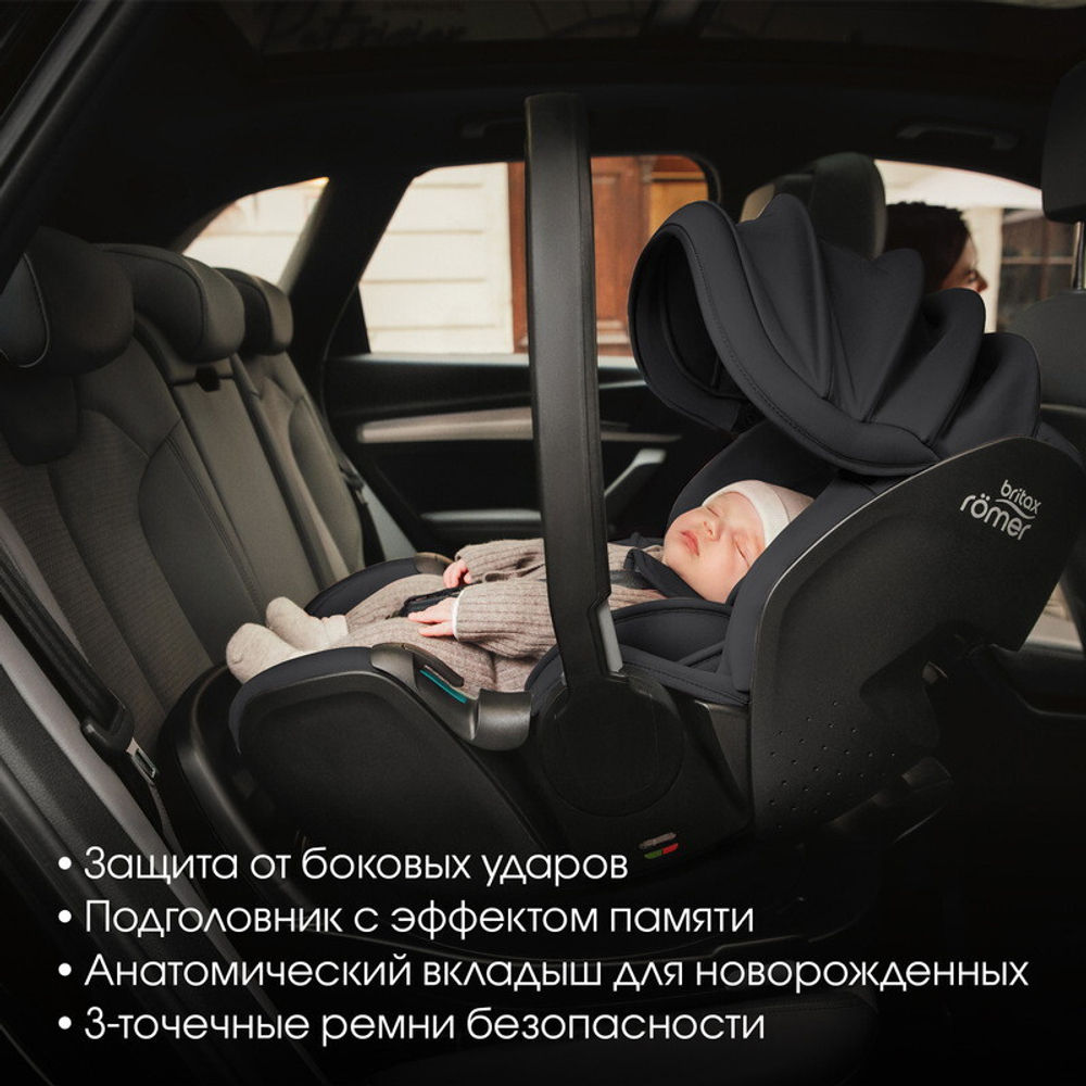 Детское автокресло Britax Roemer Baby-Safe Pro Style Carbon Black