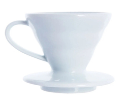 Воронка керамическая для приготовления кофе HARIO V60-01, белый